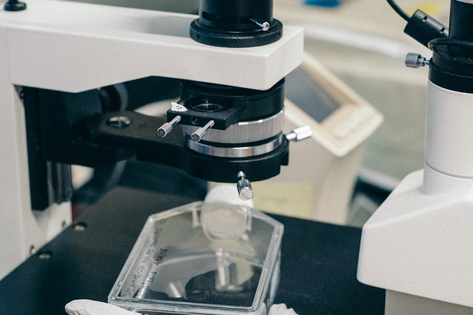 Um laboratório de clínica de fertilidade do tipo pelo qual pacientes internacionais viajam para a República Tcheca